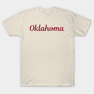 Oklahoma Script T-Shirt